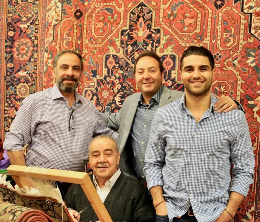 Hemad & Family - Owners @ Oriental Rug Gallery & Persian Rug Gallery